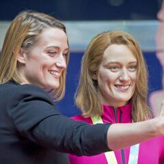 Mireia Belmonte ya tiene su escultura en el Museo de Cera