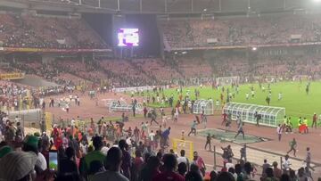Invasi車n y gases lacrim車genos tras ser eliminado del Mundial