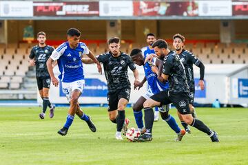Xerez CD y Xerez DFC se vieron las caras en el Municipal de Chap¨ªn.