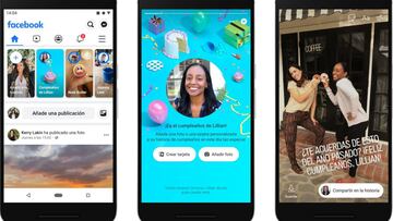 Felicitaciones en Stories, la nueva función de Facebook para celebrar un cumpleaños