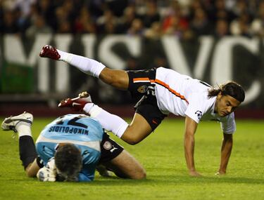 Francesco Tavano, jug¨® 6 partidos con el Valencia y no marc¨® ning¨²n gol.