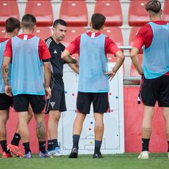 El Mirandés encara una nueva semana con el primer amistoso a la vista