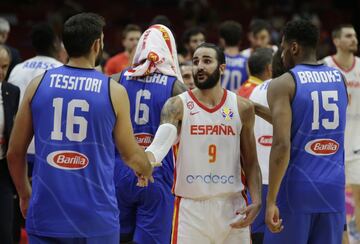 Ricky Rubio y Amedeo Tessitori 