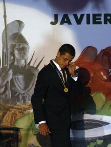 Javier Hernández 'Chicharito' se emociona tras ser nombrado Embajador de Turismo para el Estado de Jalisco en su ciudad natal, Guadalajara. 