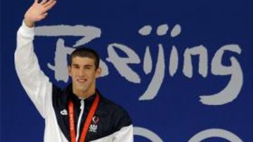 <b>EL TERCERO.</b> El nadador norteamericano ha conquistado su tercera medalla de oro con récord del mundo incluido.