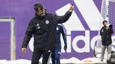 VALLADOLID, 16/02/2022. PHOTOGENIC. ENTRENAMIENTO DEL REAL VALLADOLID.