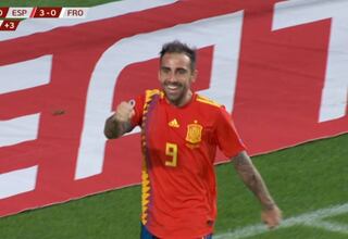 Los goles de Rodrigo y Alcácer que le dieron el triunfo a España