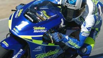 <b>DE RÉCORD. </B>Pedrosa se está mostrando intratable en los primeros entrenamientos de 2005.