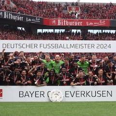 Bayer Leverkusen y los tres equipos que han sido campeones invictos en las ligas top de Europa