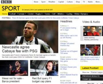 Portadas de la prensa extranjera