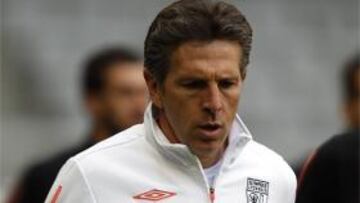 <b>Claude Puel</b>, técnico del Oympique de Lyon.