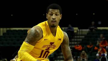 Darrell Bowie, durante su etapa en Iowa State.