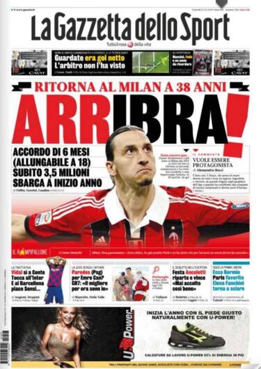 Ibrahimovic tendrá que sudar para renovar con el Milán