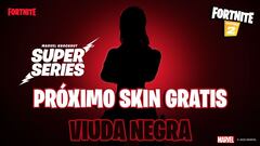 Fortnite: Viuda Negra ser&aacute; el pr&oacute;ximo skin gratis de Marvel
