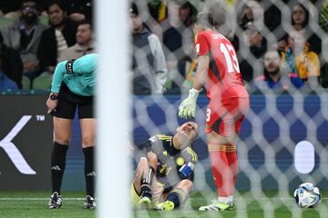 Colombia y Jamaica se enfrentaron por los octavos de final del Mundial Femenino de Australia - Nueva Zelanda 2023 en el AAMI Park de Melbourne.