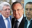 Florentino, Cerezo, Roures... los más ricos del fútbol en España