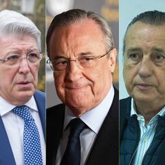 Florentino, Cerezo, Roures... los más ricos del fútbol en España