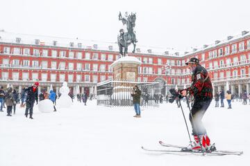 La Plaza Mayor. 