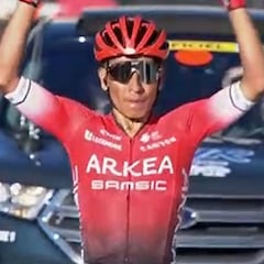 Nairo Quintana se estrena con Arkéa