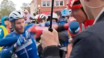 El Deceuninck sanciona a Senechal tras su agresi¨®n