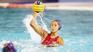 14/07/18 WATERPOLO FEMENINO  EUROPEO 33rd Len European Water Polo Championship Barcelona 2018
 SELECCION ESPA&Ntilde;OLA
 Hungria vs Espa&ntilde;a
  Matilde Ortiz 