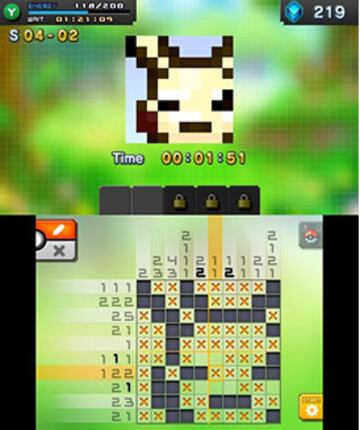 Captura de pantalla - Pokémon Picross (3DS)