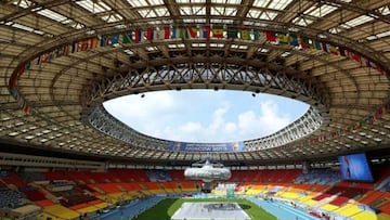 El estadio Luzhniki.