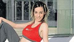 Almudena Cid acapara la atención en Azerbayán