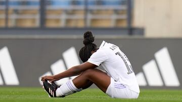 The Colombian star made her first appearance for Real Madrid at Estadio Alfredo Di Stefano but had a home debut to forget.