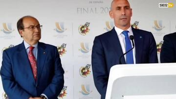 La tensa discusión entre Pepe Castro y Rubiales en directo