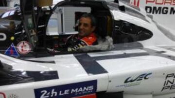 Montoya, en el Porsche 919 Hybrid.