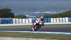 Danilo Petrucci of Italy and Octo Pramac Racing heads down a straight during the 2016 MotoGP Test Day at Phillip Island Grand Prix Circuit on February 18, 2016 in Phillip Island, Australia.