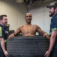 El 'ángel' de los camioneros en EEUU irá a Tokio con 50 años