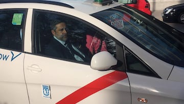 Angelici llega a reclamar al TAS... &iexcl;en un coche de River!