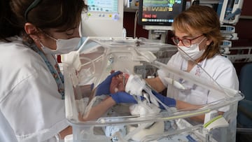 Nace el primer beb¨¦ en Espa?a tras un trasplante ¨²tero