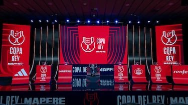 Why are Madrid and Barça not involved in the Copa del Rey second round draw?