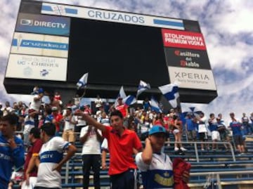 Estadio San Carlos de Apoquindo, 22 de noviembre de 2014. / Mauricio Cordero.