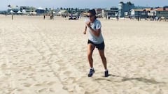 Garbiñe Muguruza ya entrena en EE.UU. de cara al US Open