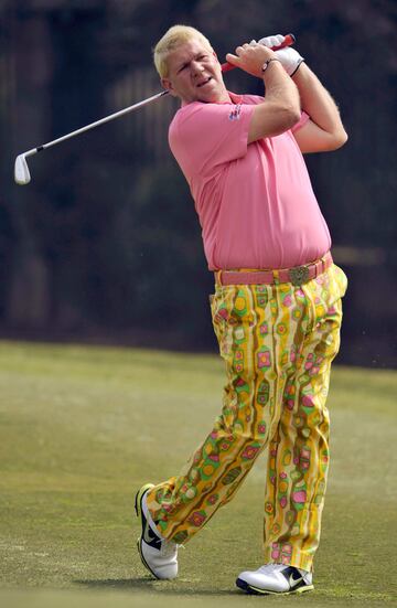 El golfista John Daly y sus extravagantes pantalones