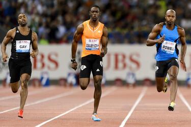 Powell y Bolt calientan la velocidad