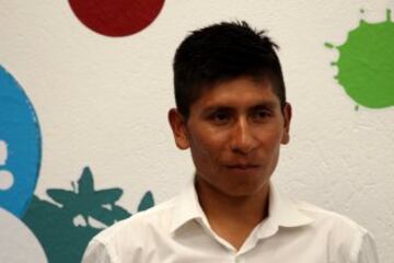 Nairo Quintana solidario