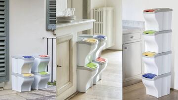 ¿Reciclar y ahorrar espacio? Te descubrimos cómo con el juego de contenedores más vendido en Amazon