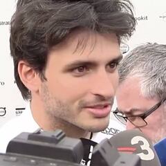 Sainz: "Si en una semana estamos infectados, se cancelará, me hacéis unas preguntas..."