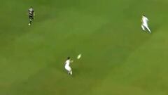 El control 'a lo Neymar' de Soteldo que sorprendió en Brasil