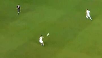 El control 'a lo Neymar' de Soteldo que sorprendió en Brasil