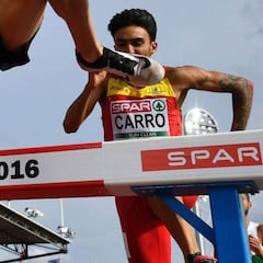 Carro, Martos y Merzougui, un pleno español en obstáculos