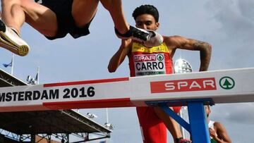 Carro, Martos y Merzougui, un pleno español en obstáculos