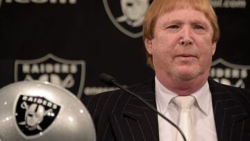 Mark Davis, dueño de los Oakland Raiders.