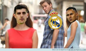 Los mejores memes de la presentación de Courtois