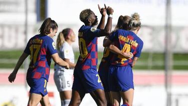 Barça Femení striker's Slavia advice: "keep the bloody ball!"